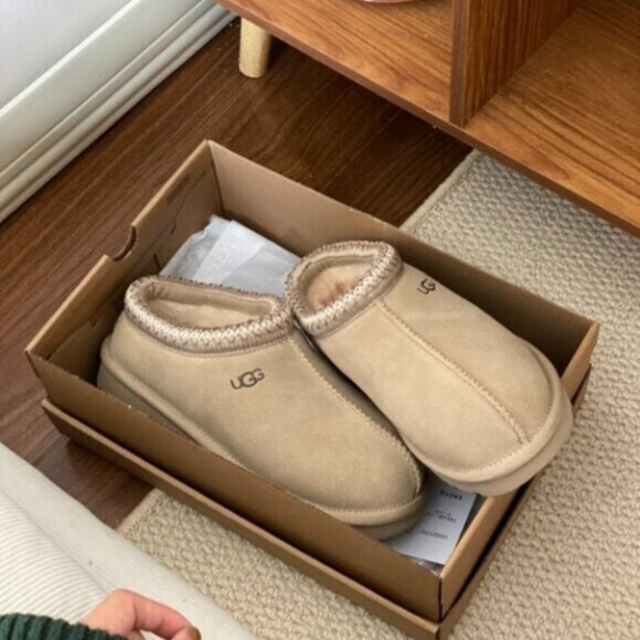 New UGG Mustard Seed Tasman Sandals Women Slipper - Picture 6 of 8